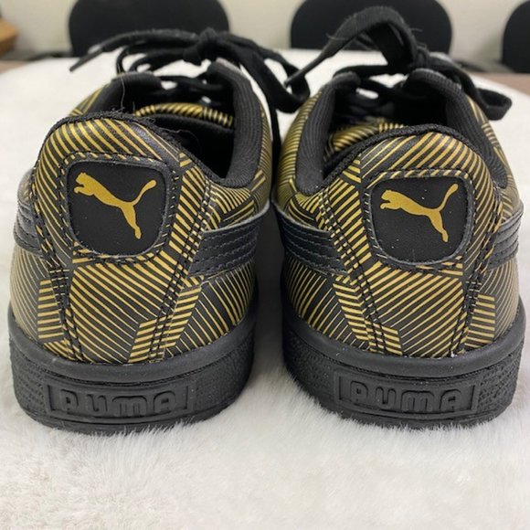 PUMA‎ Women's Basket Classic Metallic Sneaker, size 8.5 - Picture 7 of 11